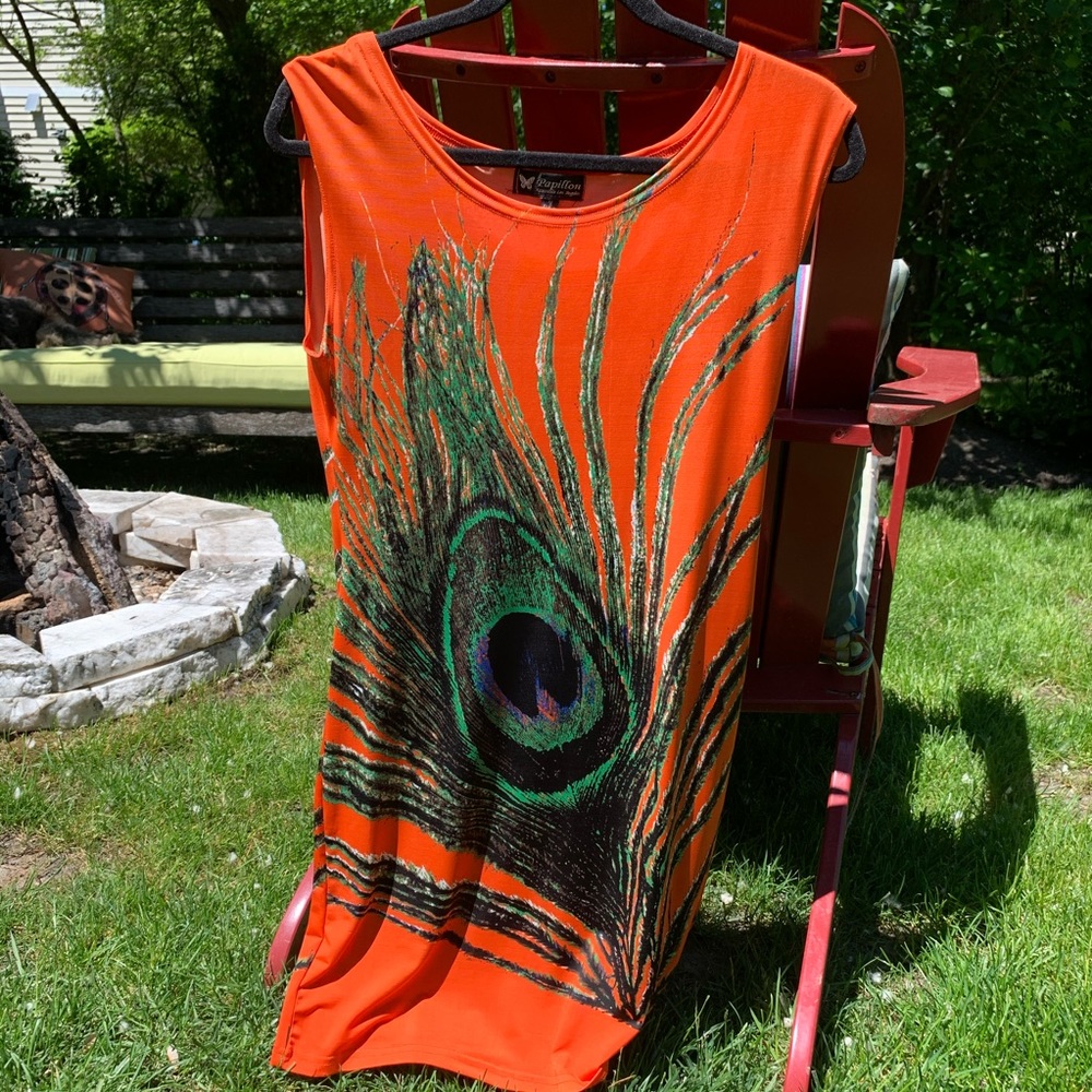 Bright Colored Statement Mini Dress